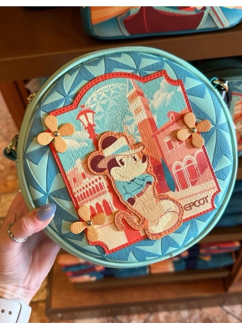 Disney round crossbody